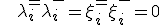 1. \mid a(x_i)-y_i \mid < \epsilon;\mbox{   } \lambda_i^+=\lambda_i^-=\xi_i^+=\xi_i^-=0;