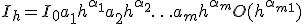 I_h = I_0 + a_1 h^{\alpha _1} + a_2 h^{\alpha _2} + \ldots + a_m h^{\alpha _m} + O(h^{\alpha _{m+1}})