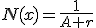 N(x)=\frac{1}{A+r}