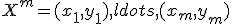 X^m = {(x_1,y_1),ldots,(x_m,y_m)}