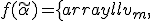 f(\tilde{\alpha}) = \left\{ \begin{array}{ll} v_m, & \textrm{если} \nu_{\alpha, max}-\nu_{\alpha, max-1}\ge k\cdot\nu_{\alpha}\\ \lambda, & \textrm{иначе}  \end{array} \right.