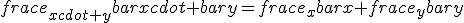 frac{e_{xcdot y}}{bar{x}cdot bar{y}}=frac{e_x}{bar{x}}+frac{e_y}{bar{y}}